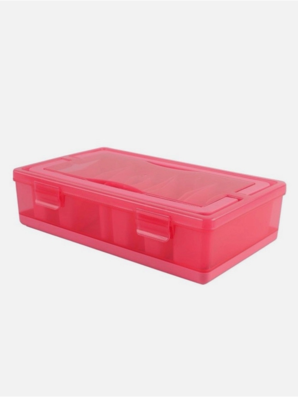 Pink 4-Compartment Food Storage Snack Box - Picture 4 of 6